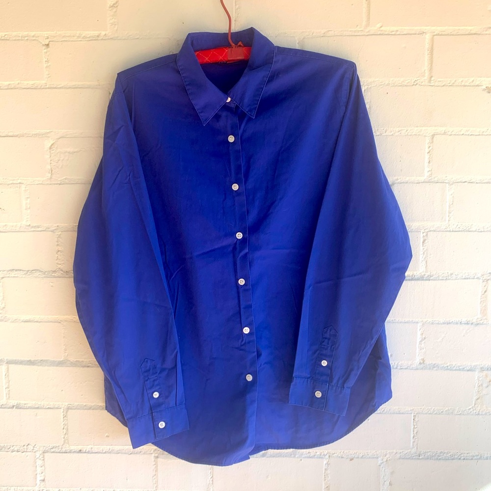 Karen Scott button up long sleeve women’s